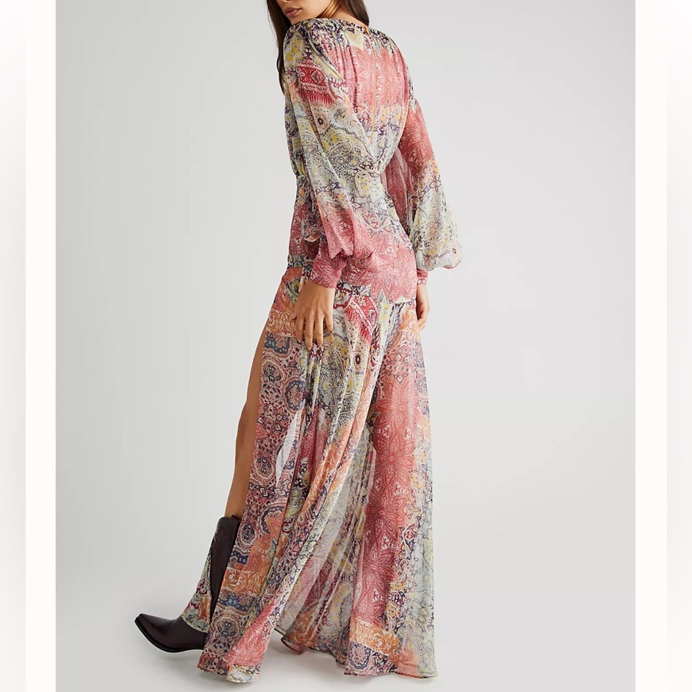 free people x bronx and banco Farah Maxi Dress - Picture 2 of 6